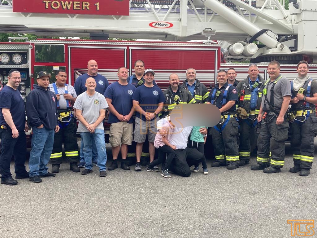 PHOTOS: The Lakewood Fire Department Makes a Kid’s Day
